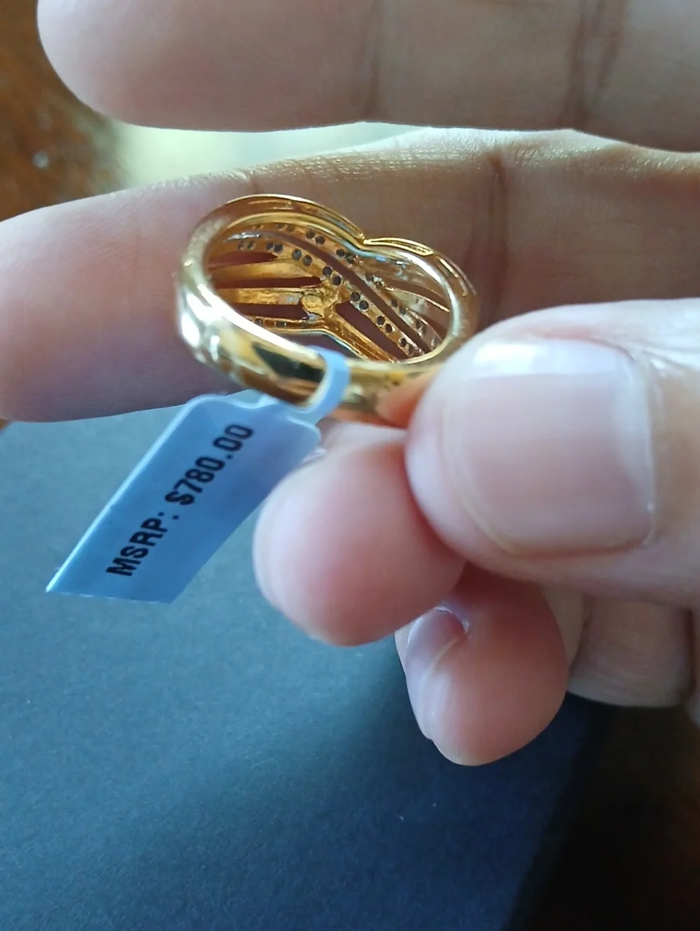 925 Diamond Ring